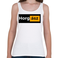 PRINTFASHION Horgász pornhub - Női atléta - Fehér