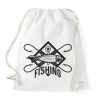 PRINTFASHION horgász - Sportzsák, Tornazsák - Fehér