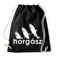 PRINTFASHION Horgász - Sportzsák, Tornazsák - Fekete tornazsák