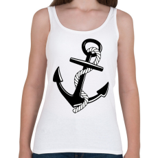 PRINTFASHION Horgony  - Női atléta - Fehér