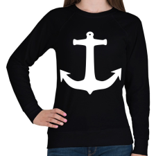 PRINTFASHION horgony - Női pulóver - Fekete női pulóver, kardigán