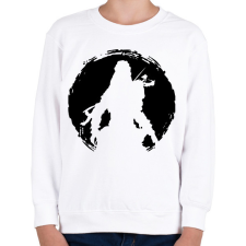 PRINTFASHION Horizon forbidden west - black - Gyerek pulóver - Fehér gyerek pulóver, kardigán