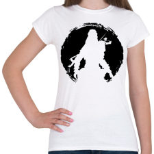 PRINTFASHION Horizon forbidden west - black - Női póló - Fehér női póló