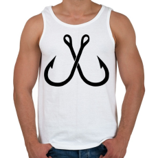 PRINTFASHION Horog - Férfi atléta - Fehér