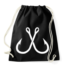 PRINTFASHION Horog - Sportzsák, Tornazsák - Fekete tornazsák