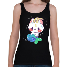 PRINTFASHION Horoszkóp-BAK - Női atléta - Fekete