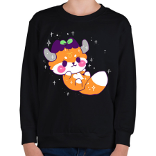 PRINTFASHION Horoszkóp - BIKA - Gyerek pulóver - Fekete gyerek pulóver, kardigán