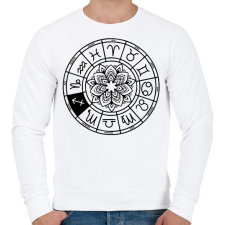 PRINTFASHION horoszkóp nyilas fekete - Férfi pulóver - Fehér férfi pulóver, kardigán