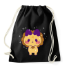 PRINTFASHION Horoszkóp-OROSZLÁN - Sportzsák, Tornazsák - Fekete