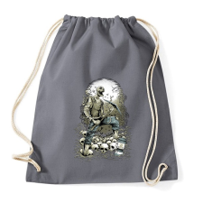 PRINTFASHION Horror bányász - Sportzsák, Tornazsák - Grafitszürke tornazsák