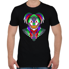 PRINTFASHION Horror bohóc - Férfi póló - Fekete