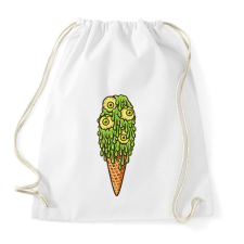 PRINTFASHION Horror fagyi - Sportzsák, Tornazsák - Fehér tornazsák