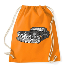 PRINTFASHION Hot rod - Sportzsák, Tornazsák - Narancssárga tornazsák