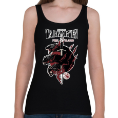 PRINTFASHION House Targaryen - Női atléta - Fekete