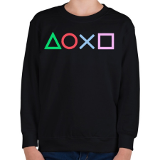 PRINTFASHION HOXK - Gyerek pulóver - Fekete gyerek póló