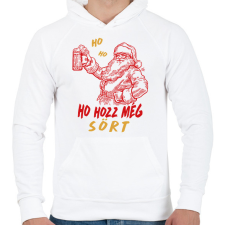 PRINTFASHION Hozz egy sört - Férfi kapucnis pulóver - Fehér férfi pulóver, kardigán
