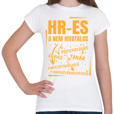PRINTFASHION HR-es, a nem hivatalos - Női póló - Fehér
