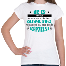 PRINTFASHION HR-es problémák - Női póló - Fehér