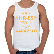 PRINTFASHION HR-es vagyok - Férfi atléta - Fehér atléta, trikó