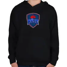 PRINTFASHION HÜJE - Gyerek kapucnis pulóver - Fekete gyerek pulóver, kardigán