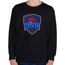 PRINTFASHION HÜJE - Gyerek pulóver - Fekete gyerek pulóver, kardigán