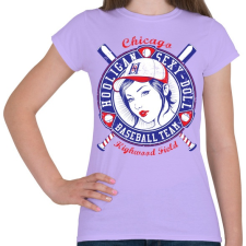 PRINTFASHION Huligán csapat - Női póló - Viola női póló