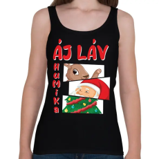 PRINTFASHION HuMiKa - Női atléta - Fekete