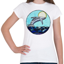 PRINTFASHION humpbackv2 - Női póló - Fehér női póló