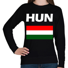 PRINTFASHION HUN - Női pulóver - Fekete