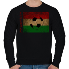 PRINTFASHION hungarian football - Férfi pulóver - Fekete
