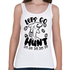 PRINTFASHION Hunt do, do, do - Női atléta - Fehér