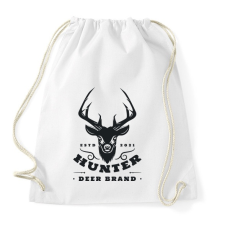 PRINTFASHION Hunter DB. - Sportzsák, Tornazsák - Fehér tornazsák