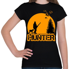 PRINTFASHION Hunter - Női póló - Fekete