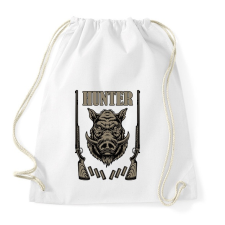PRINTFASHION Hunter - Sportzsák, Tornazsák - Fehér tornazsák