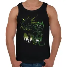 PRINTFASHION HunterXHunter - Férfi atléta - Fekete atléta, trikó