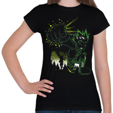 PRINTFASHION HunterXHunter - Női póló - Fekete női póló