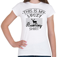PRINTFASHION Hunting shirt - Női póló - Fehér női póló