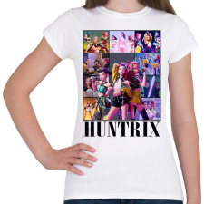 PRINTFASHION Huntrix Kpop Demon Hunters - Női póló - Fehér női póló
