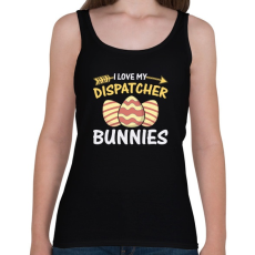 PRINTFASHION husvét10 - Női atléta - Fekete