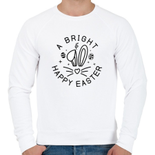 PRINTFASHION husvét14 - Férfi pulóver - Fehér férfi pulóver, kardigán