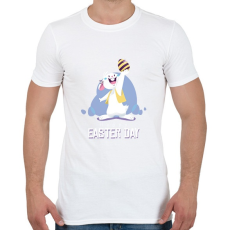 PRINTFASHION husvét17 - Férfi póló - Fehér