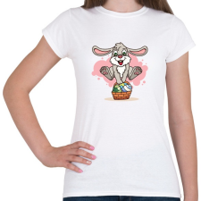 PRINTFASHION husvét21 - Női póló - Fehér női póló