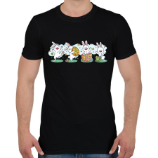 PRINTFASHION husvét30 - Férfi póló - Fekete férfi póló