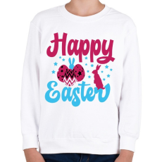 PRINTFASHION husvét7 - Gyerek pulóver - Fehér