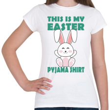 PRINTFASHION Húsvéti pizsim - Női póló - Fehér női póló