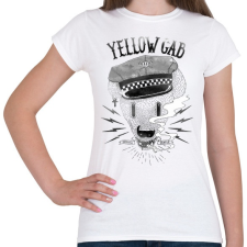 PRINTFASHION Hyena - Női póló - Fehér női póló