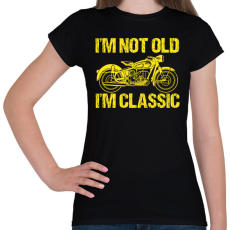 PRINTFASHION I am Classic - Női póló - Fekete