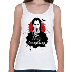 PRINTFASHION i hate everything - Női atléta - Fehér