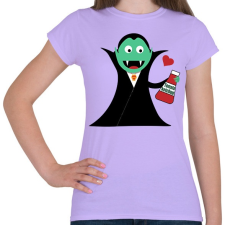 PRINTFASHION I love Ketchup - Női póló - Viola női póló