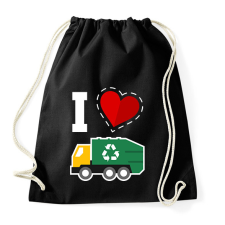 PRINTFASHION I love kukásuató - Sportzsák, Tornazsák - Fekete tornazsák